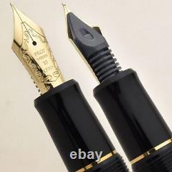 Pilot Namiki Custom 742 Black Fountain Pen 16 types of Nibs (FKK-2000R-B)