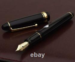 Pilot Namiki Custom 742 Black Fountain Pen 16 types of Nibs (FKK-2000R-B)