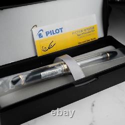 Pilot Namiki Custom 823 Transparent No Color Plunger Type 14K Nib Fountain Pen