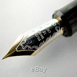 Pilot Namiki Custom 845 URUSHI Fountain Pen Black Medium Nib FKV-5MR-B-M