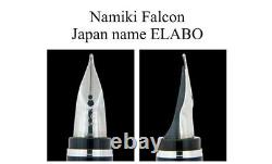 Pilot Namiki Falcon ELABO Fountain Pen Black Resin SEF, SF, SM, SB Nib (FE-18SR-B)