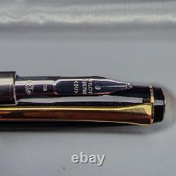 Pilot Namiki Falcon Fountain Pen Black 14K Gold Nib in Box Fine Writing