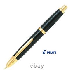 Pilot Namiki Fountain Pen CAPLESS Black Fine Medium Nib FC-15SR-B-FM