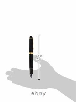 Pilot Namiki Fountain Pen Custom 742 Black Fine Medium Nib FKK-2000R-B-FM