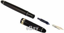 Pilot Namiki Fountain Pen Custom 742 Black Music (MS) Nib FKK-2000R-B-MS