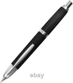 Pilot Namiki Wood Axis CAPLESS Fountain Pen Black Fine Nib FC-25SK-B-F New Japan