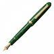 Platinum #3776 Celluloid Fountain Pen Emerald Broad Nib Ptb-35000s#45-4