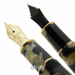 Platinum #3776 CELLULOID Fountain Pen ISHIGAKI Fine Nib PTB-35000S#67-2