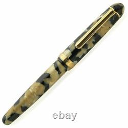 Platinum #3776 CELLULOID Fountain Pen ISHIGAKI Medium Nib PTB-35000S#67-3