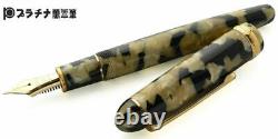 Platinum #3776 CELLULOID Fountain Pen ISHIGAKI Medium Nib PTB-35000S#67-3