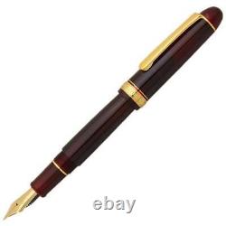 Platinum #3776 CENTURY Fountain Pen Bourgogne Red SF Soft Fine Nib PNB-15000-71