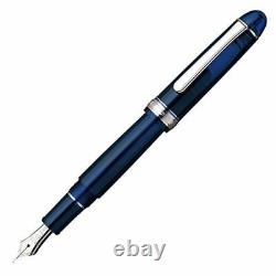 Platinum #3776 CENTURY Fountain Pen Chartres Blue Rhodium M Nib PNB-18000CR#51-3