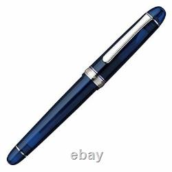 Platinum #3776 CENTURY Fountain Pen Chartres Blue Rhodium M Nib PNB-18000CR#51-3