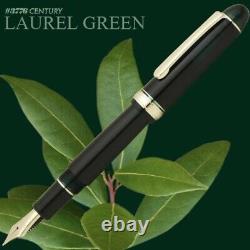Platinum #3776 CENTURY Fountain Pen Laurel Green Rhodium SF Nib PNB-18000CR#41-0