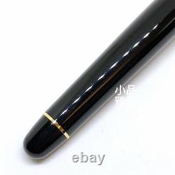 Platinum 3776 Century Black Gold Trim 14K Fountain Pen MUSIC nib