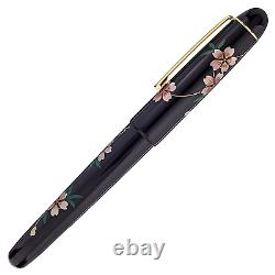 Platinum #3776 Century Kaga Hira Makie Fountain Pen SAKURA B Nib PNB-30000B#40-4