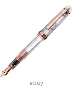 Platinum #3776 Century NICE Fountain Pen ROSE Medium Nib PNB-20000R#5-2