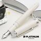 Platinum 3776 Century Shape Of Heart Ivoire Fountain Pen Limited Edition New