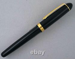 Platinum 3776 Fountain Pen Black With Fine Nib EXCELLENT