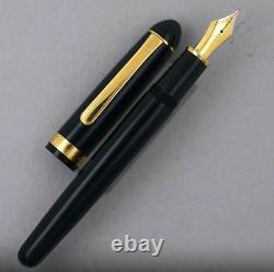 Platinum 3776 Fountain Pen Black With Fine Nib EXCELLENT