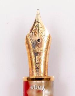 Platinum Fountain Pen 3776 Celluloid KOI 18K Gold M Mint NOS Kingyo Goldfish