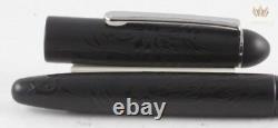 Platinum Limited Jin Shin Black Dragon In The Dark Rise To The Sky Fountain Pen