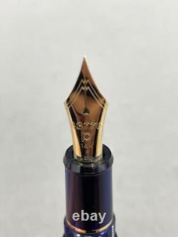 Platinum New #3776 CENTURY Fountain Pen Chartres Blue Medium Nib PNB-15000#51-3