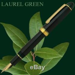 Platinum New #3776 CENTURY Fountain Pen Laurel Green Medium Nib PNB-13000#41-3