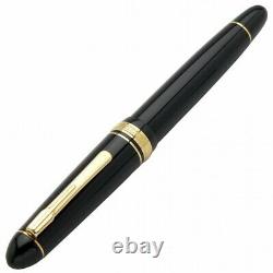 Platinum PRESIDENT Fountain Pen Black Extra Fine Nib PTB-20000P