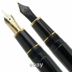 Platinum PRESIDENT Fountain Pen Black Extra Fine Nib PTB-20000P#1-1