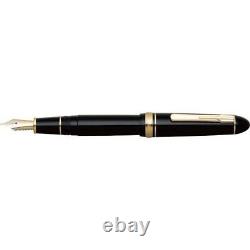 Platinum PRESIDENT Fountain Pen Black UEF Needle Point Nib PTB-20000P#1-9 NEW