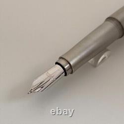 Porsche Design P3150 Leather Black With Stainless Steel Fountain Pen