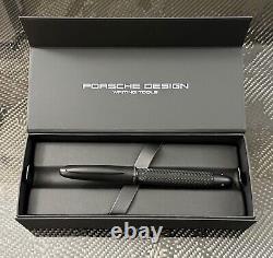 Porsche Design Tec Flex Fountain Pen Black 18k Gold NIB 4046901978150 BROAD NIB