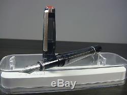 RARE Discontinued TWSBI Vac 700 Demo BLACK Fountain Pen EF/ Fine/M nibSEALED