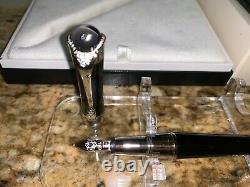 RARE MONTBLANC ETOILE PRECIEUSE FOUNTAIN PEN $9.5K Brand New! Nib Sz M