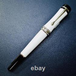 Rare New Montblanc Bonheur White Fountain Pen Pen F Pen Tip