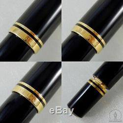 Rare Old Style Pelikan M800 Black GT Fountain Pen 14C! OM Nib W-Germany 1988