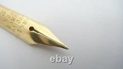 Rare! Parker Lucky Curve, Teardrop, No 2 Nib Only, Flex 14k Xf Size