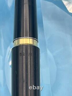 Rare Pilot Manifold 14K Gold Nib Vintage Fountain Pen Black/Gold Trim Japan Made