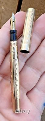 Rare Signet Jr Rexall Ring Pendant 14k Gold Fountain Pen & Mechanical Pencil Set