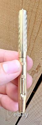 Rare Signet Jr Rexall Ring Pendant 14k Gold Fountain Pen & Mechanical Pencil Set