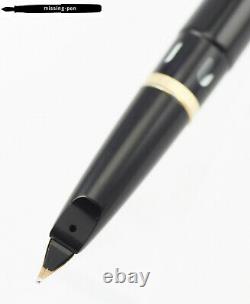Rare & vintage Lamy 27 Piston Fountain Pen in Black Gold with 14K B-nib (1950's)