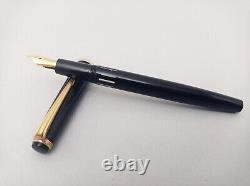 Reform 4251 Piston Black Fountain Pen 14k Flex Nib Vintage Excellent Boxed