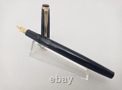 Reform 4251 Piston Black Fountain Pen 14k Flex Nib Vintage Excellent Boxed