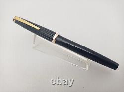 Reform 4251 Piston Black Fountain Pen 14k Flex Nib Vintage Excellent Boxed
