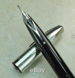 Restored Sheaffer EXCELLENT Black Pen For Men II (PFM II), Snorkel Filling