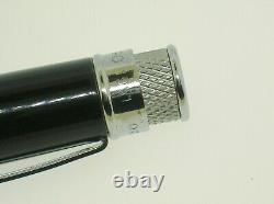 Retro 1951 Tornado Fountain Pen Black With Silver Trim Used Best Offer