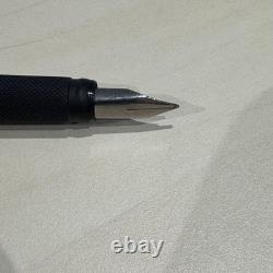 Rotring 6 Million Fountain Pen F Nib Black Case Manual Included