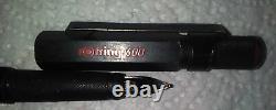 Rotring 600 Old Style Fountain Pen. Black & Red. Nice Rare! Made In Germany