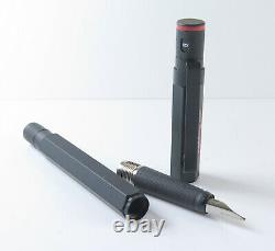 Rotring 600 black Old Style Fountain Pen B, made in Germany, new old stock